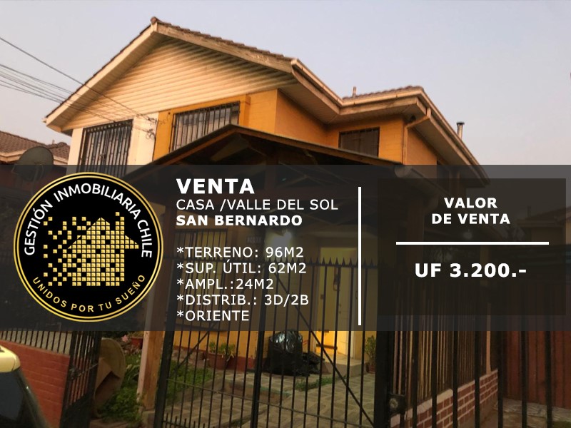 casa en venta en San Bernardo