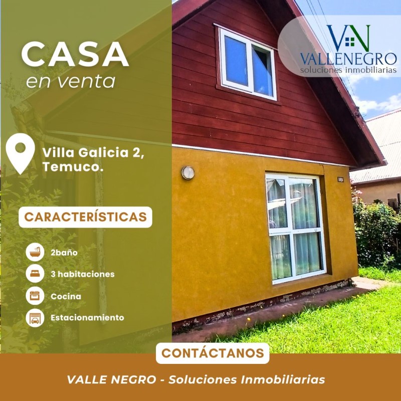 casa en venta en Temuco