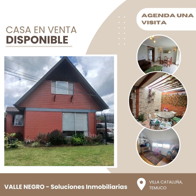 casa en venta en Temuco