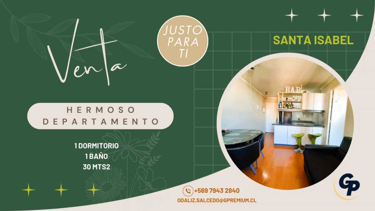 departamento en venta en Santiago