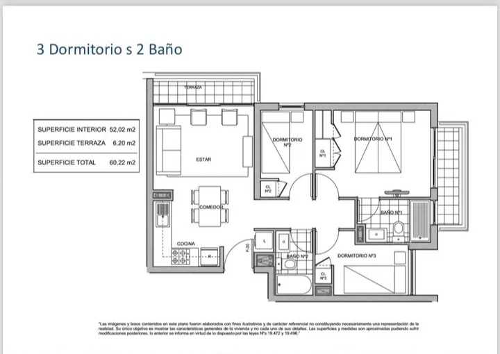 departamento en arriendo en La Cisterna