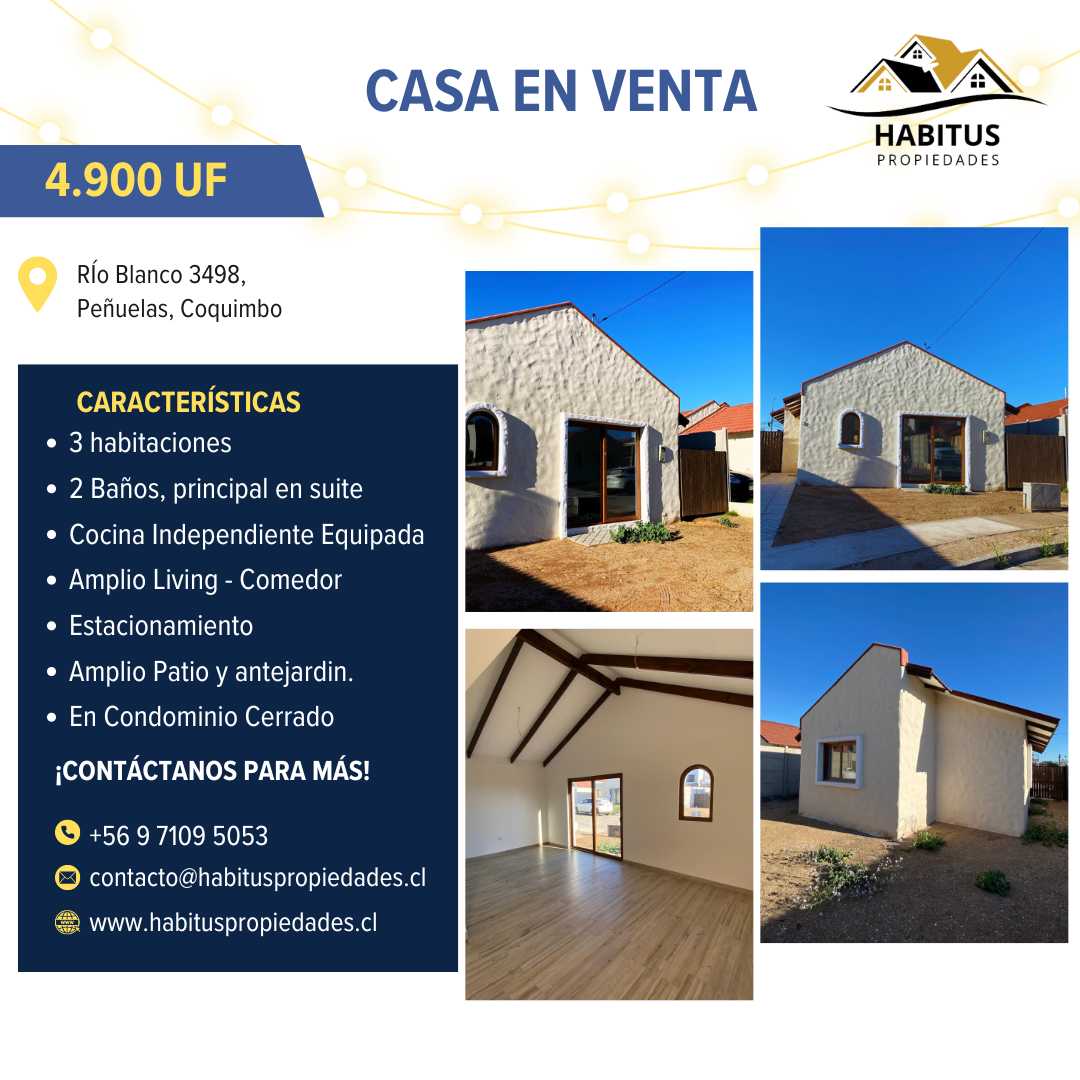 casa en venta en Coquimbo